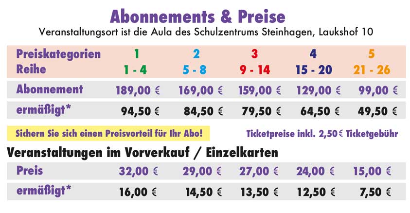 Preisliste